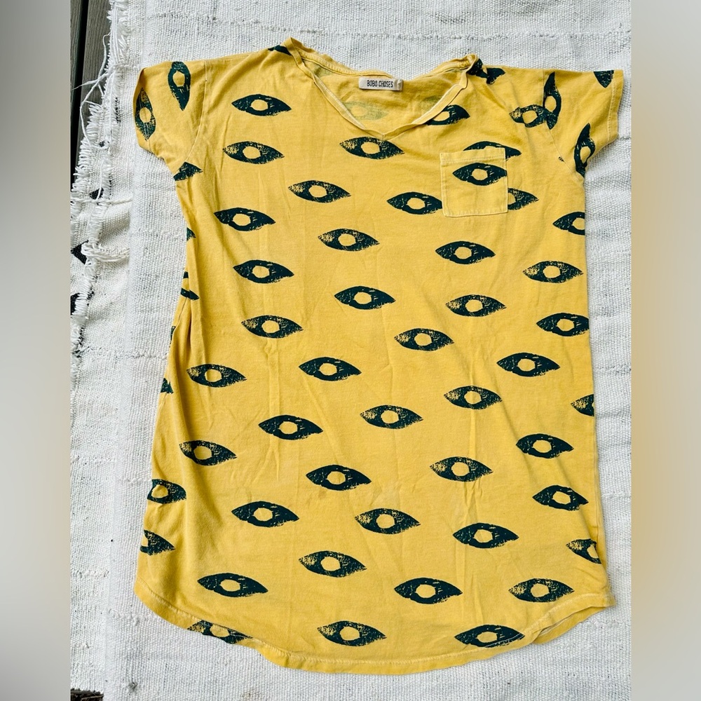 Bobo Choses tshirt dress size 6-7